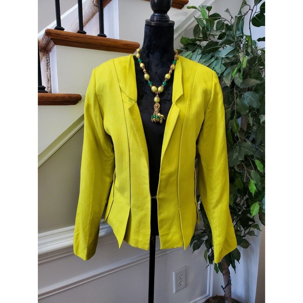 Ashley Stewart Yellow Blazer